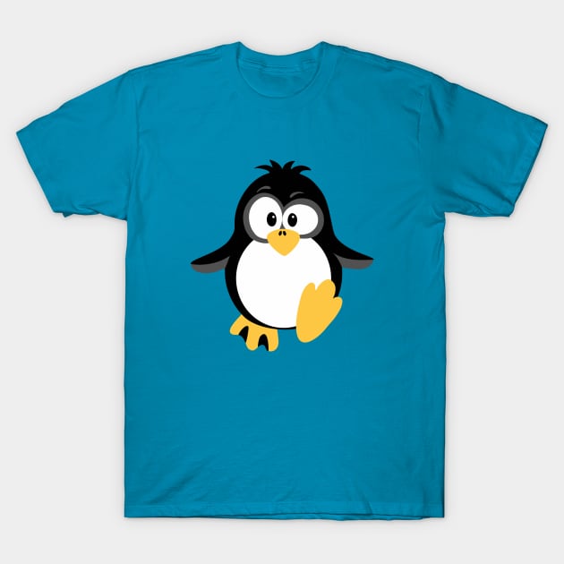 Penguin T-Shirt by Frenzy Fox